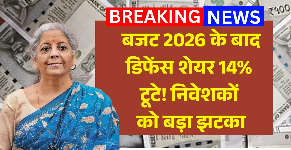 Defence Stocks Crash 2026 Analysis